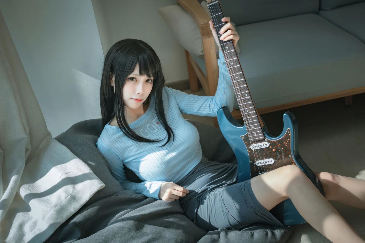 三無人型 - No.013 吉他妹妹 [24P-223MB] tg@simisebaisi 【丝足阁】016.webp